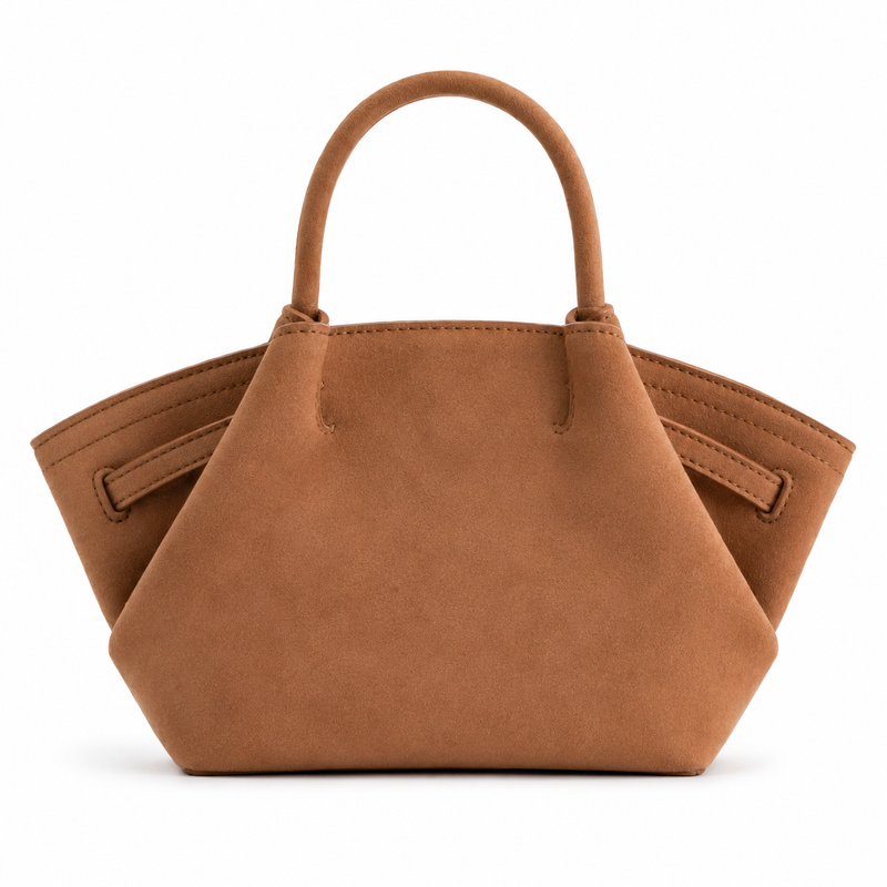 Women’s Suede Winged Top-Handle Handbag-3