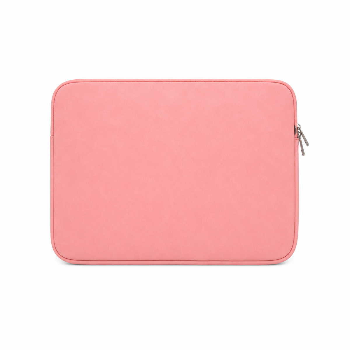 Pink Slim Zippered Protective Laptop Sleeve-3