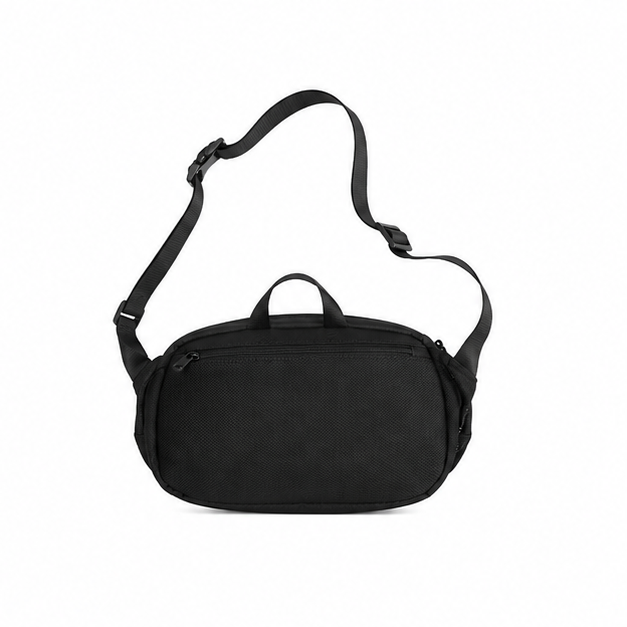 Black Utility Crossbody Sling Bag