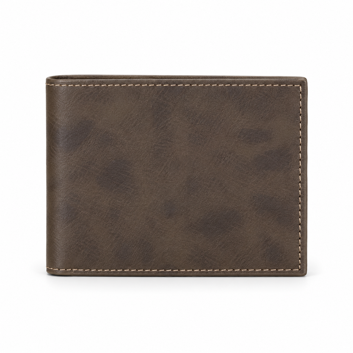 Classic Brown Contrast Panel Bifold Wallet-2