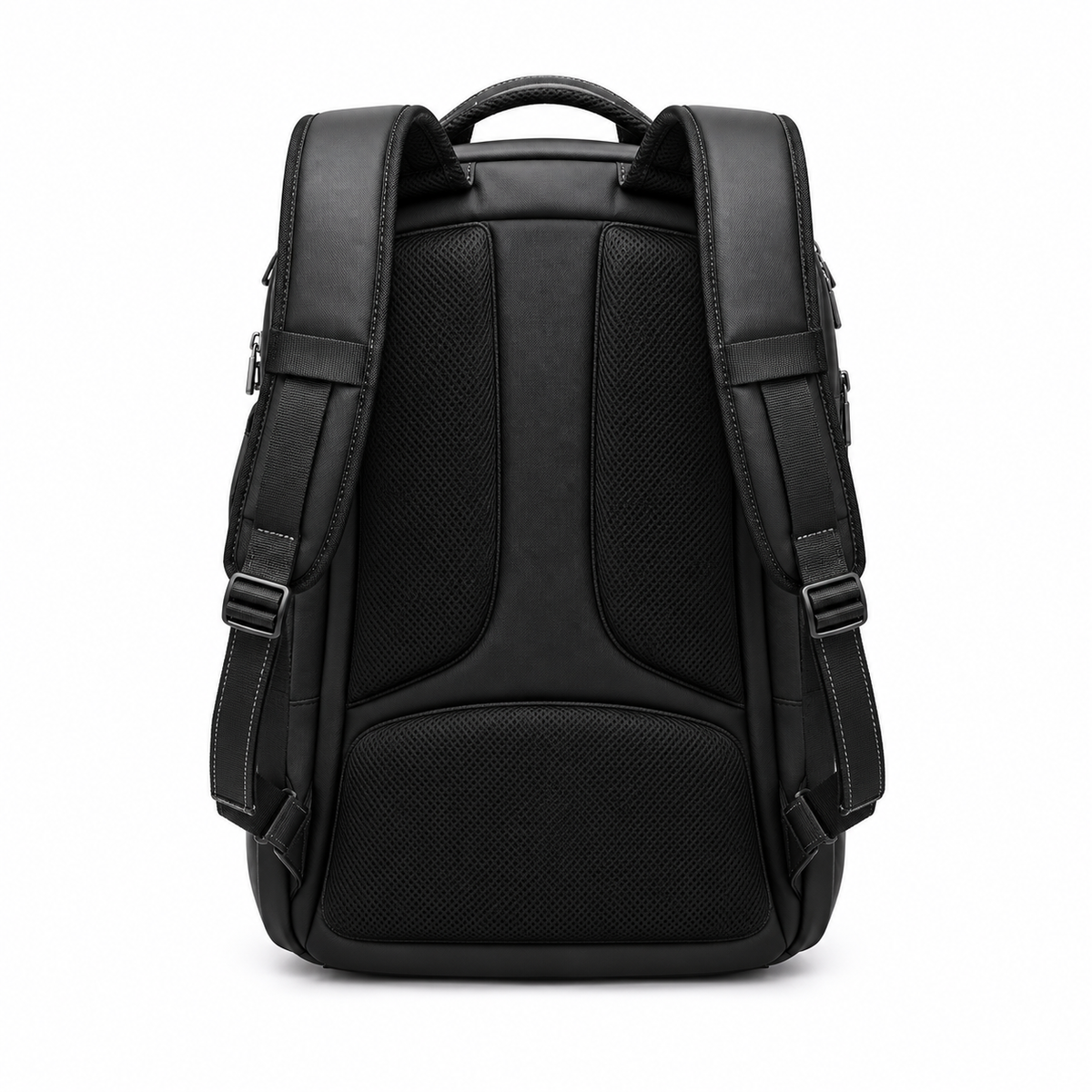 Black Camera Backpack With Padded Compartments-2