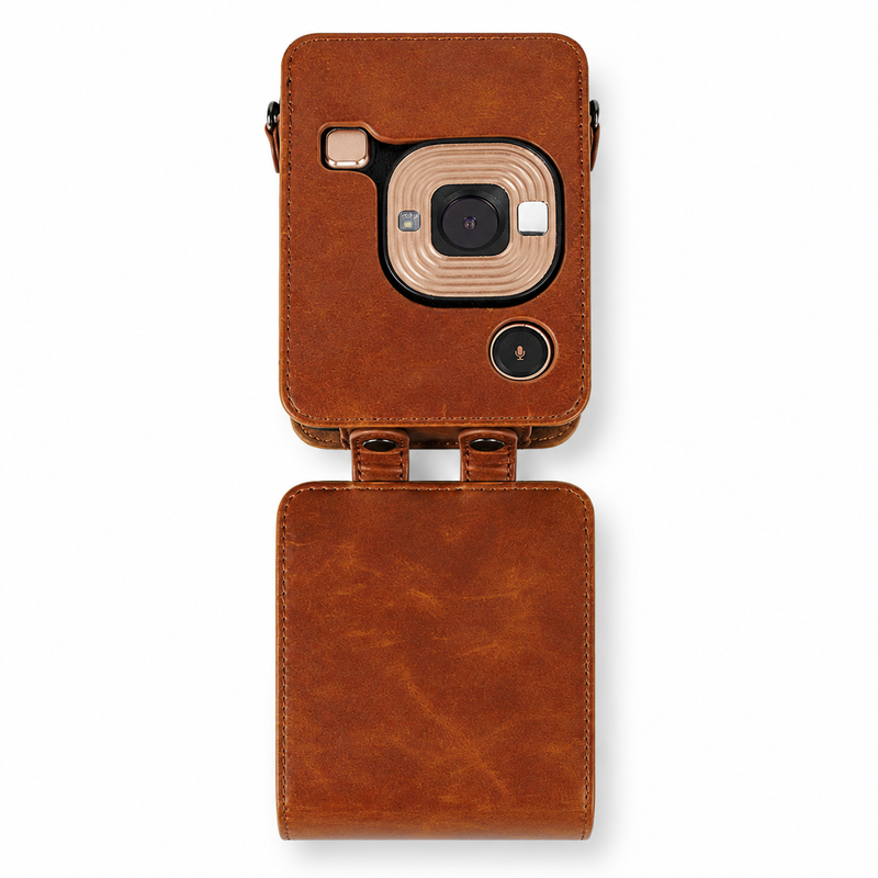 Leather Protective Camera Case for FUJIFILM Instax Mini LiPlay Hybrid Instant Camera-4