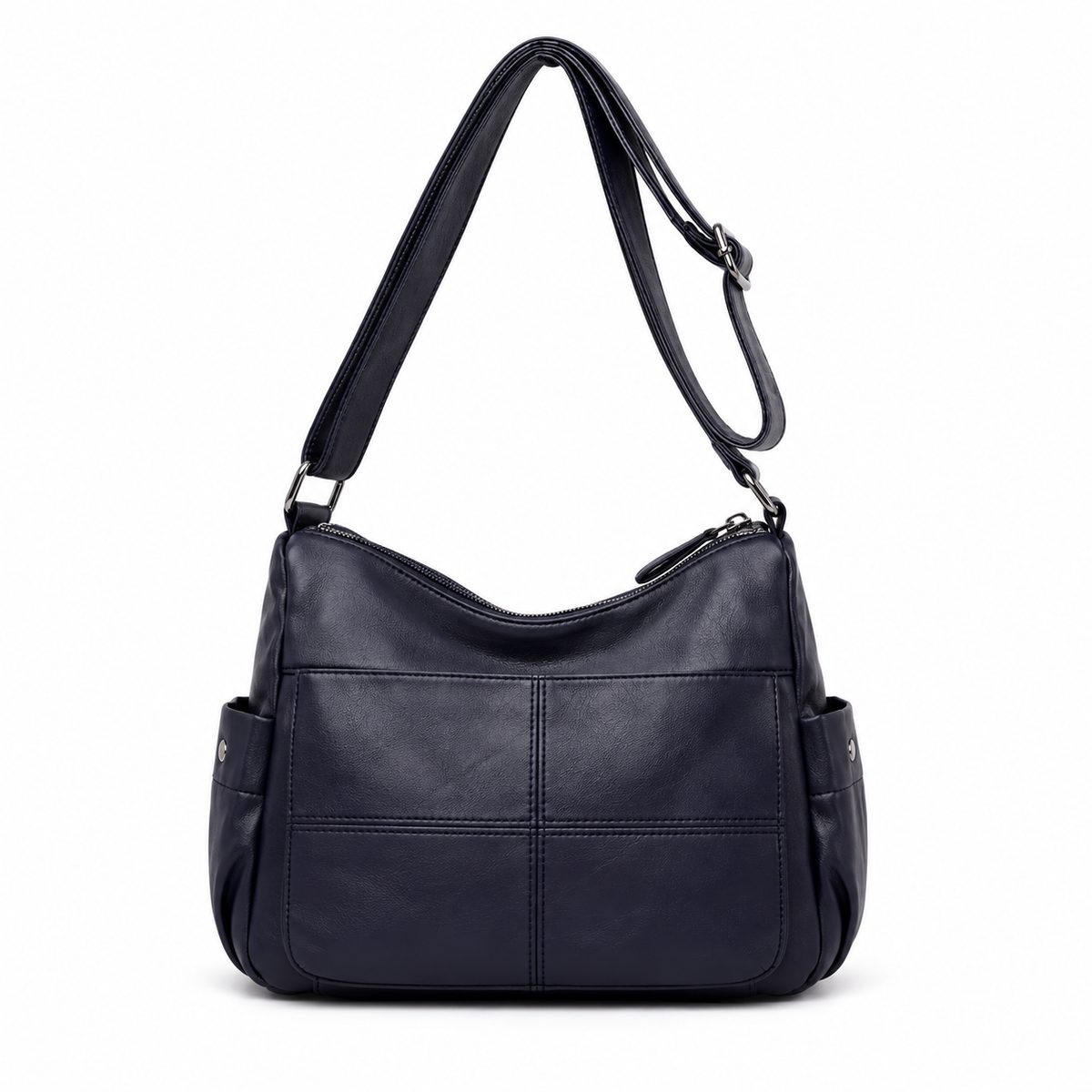 Navy Blue Multi Pocket Crossbody bag-2