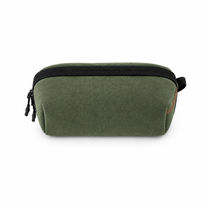 Olive Green Multi-Purpose Travel Organizer Pouch-2