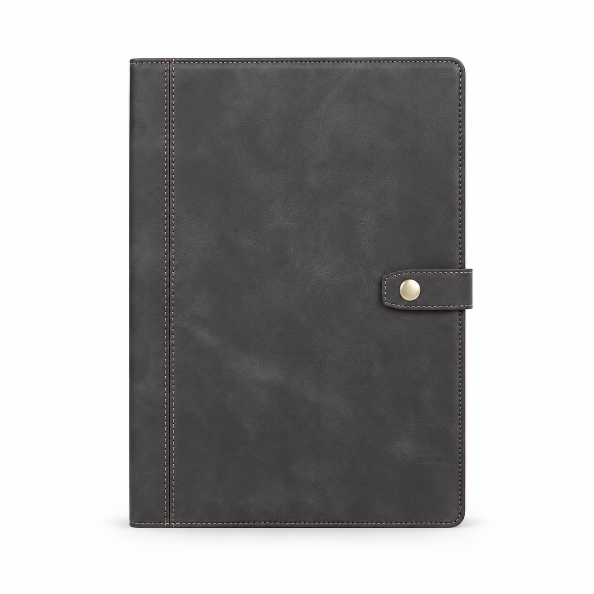 Charcoal Grey Tablet Folio With Closure-2