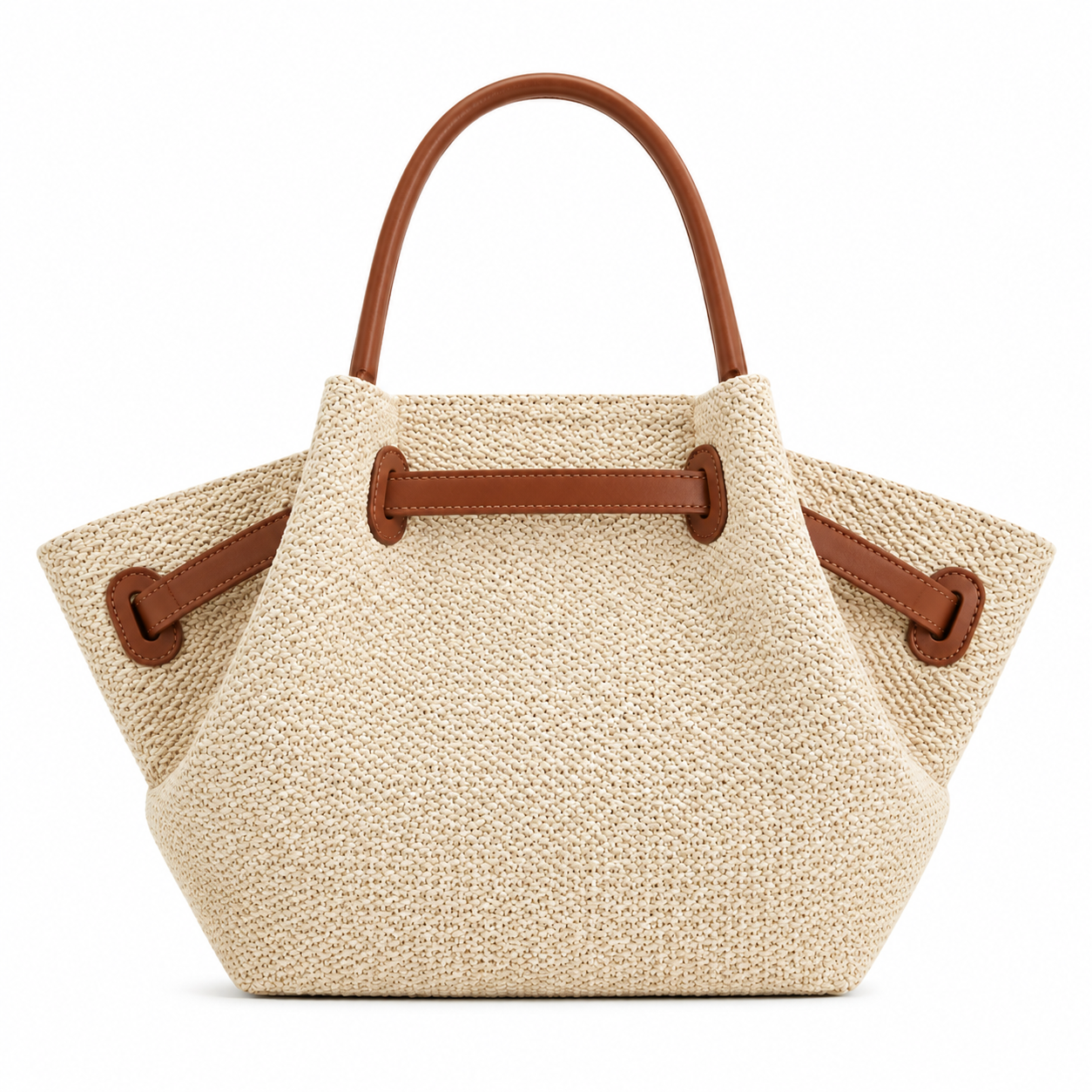 Women’s Woven Raffia Tote Bag-2
