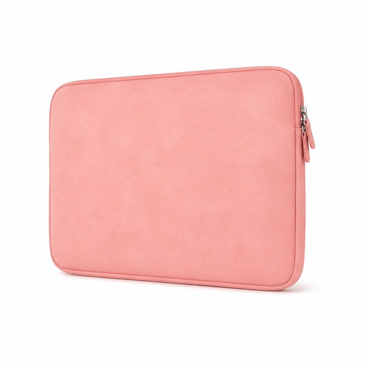 Pink Slim Zippered Protective Laptop Sleeve-4
