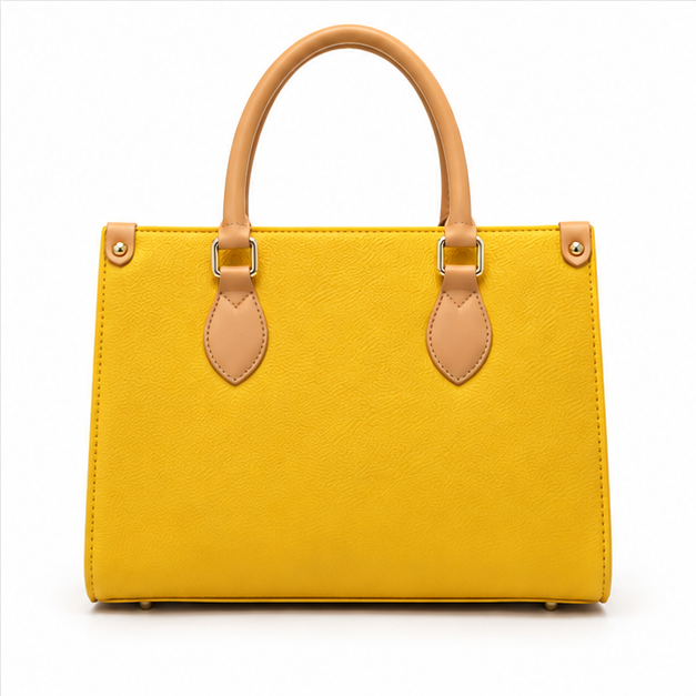 Sunshine Textured Tote With Coin Pouch-2