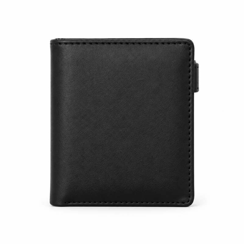 Black Death Note Compact Bifold Wallet-4