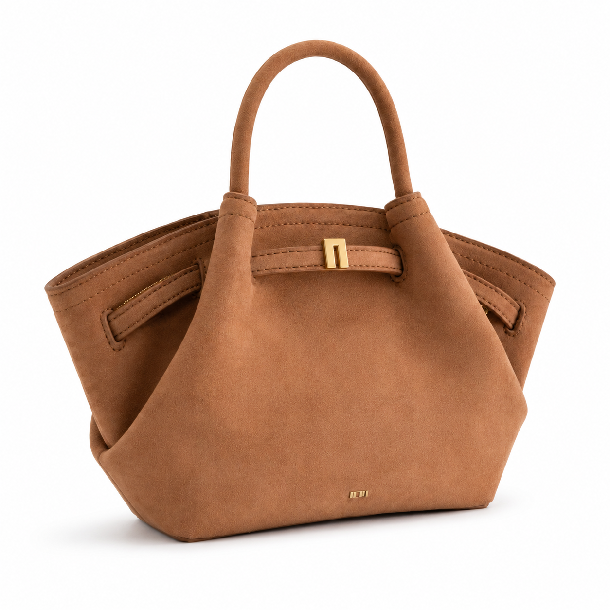 Women’s Suede Winged Top-Handle Handbag-1