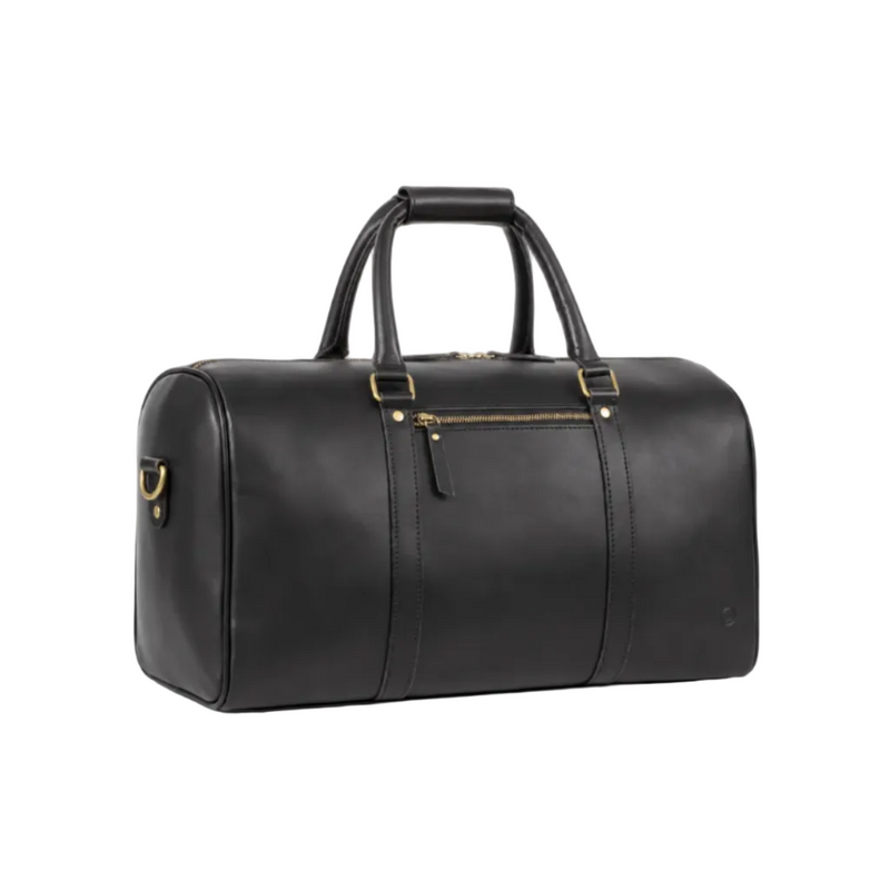 Classic Black Overnight Duffel Travel Bag-1