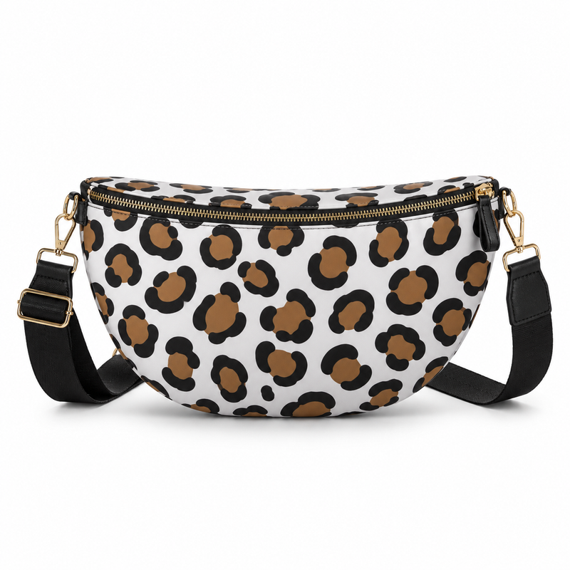Chic Leopard Print Sling Crossbody Bag-2