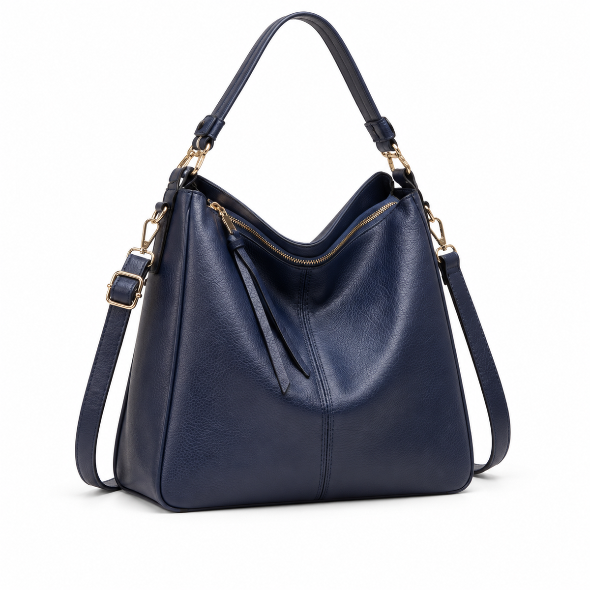 Navy Blue Hobo Shoulder Crossbody Bag