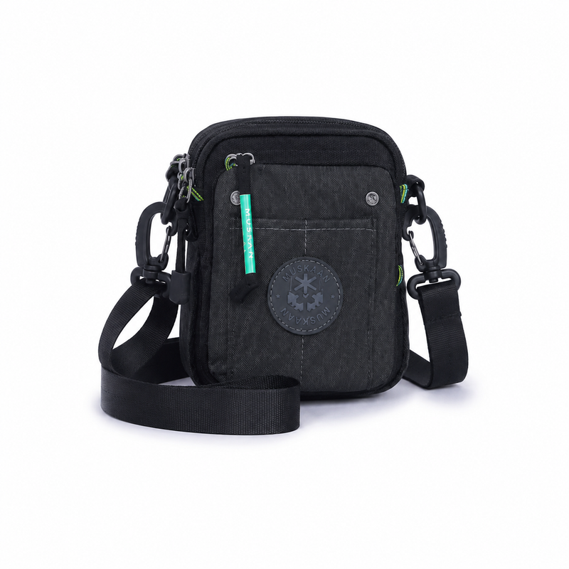 Compact Multi-Pocket Crossbody Shoulder Bag-2