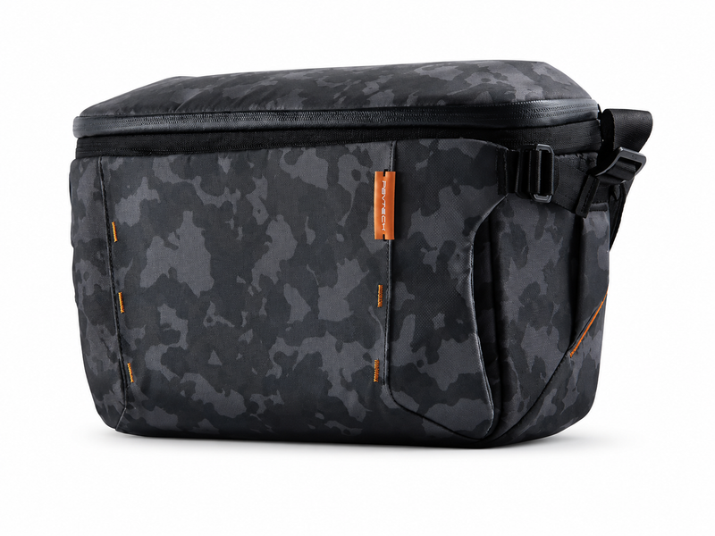 Dark Camouflage Camera & Gear Shoulder Bag-3