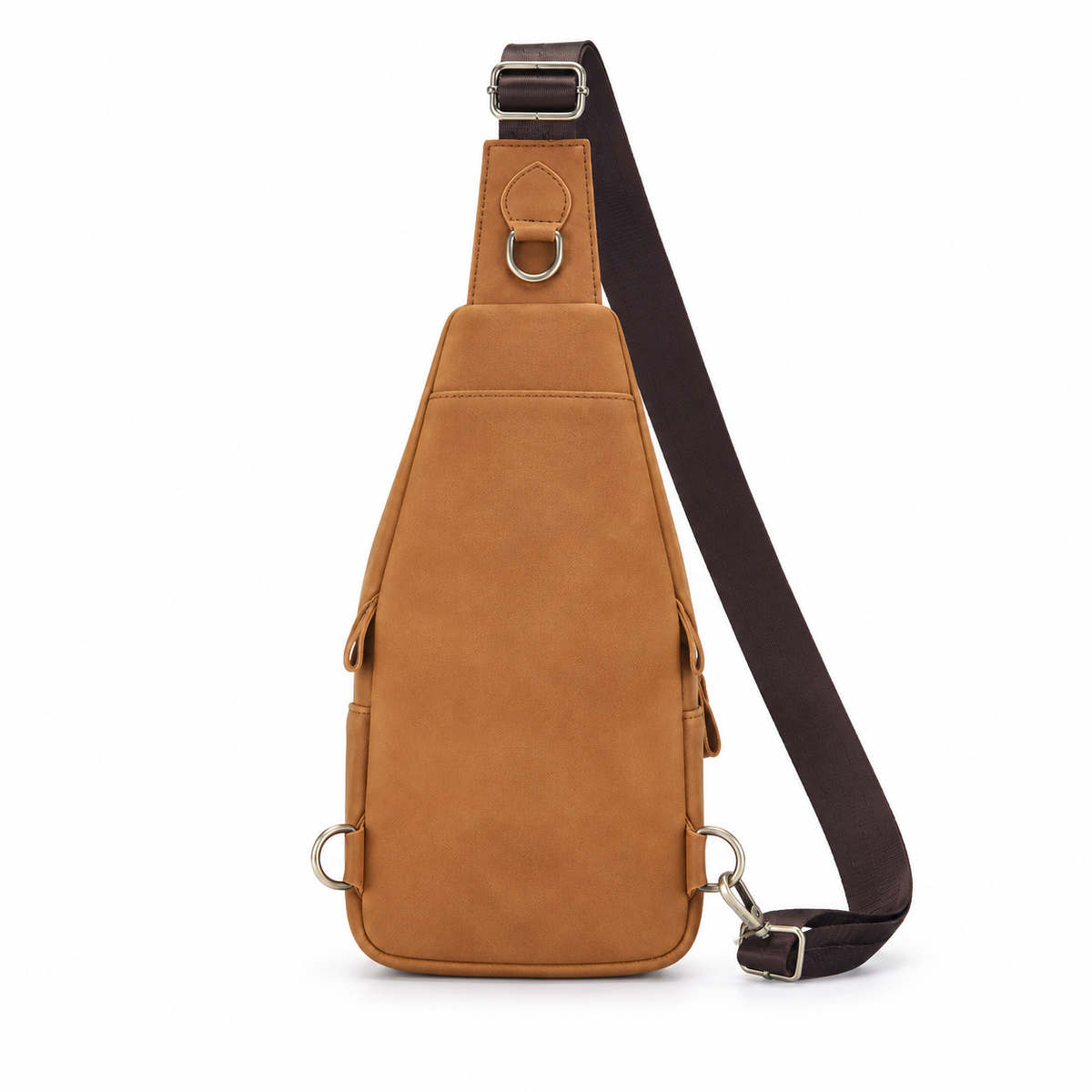 Classic Tan Crossbody Sling Bag