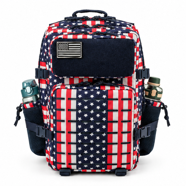 45L American Flag Tactical Travel Backpack-4
