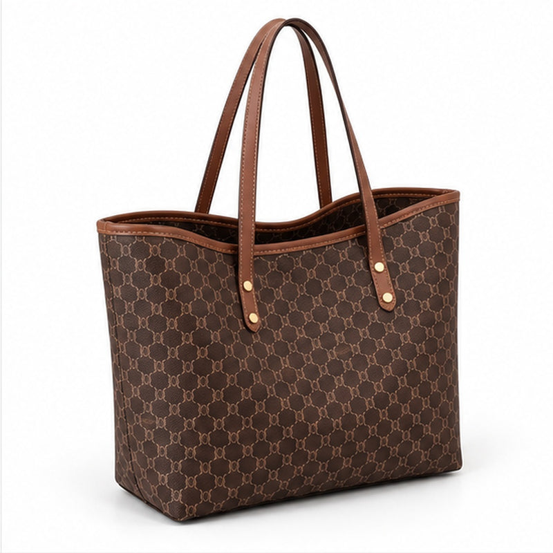 Classic Brown Monogram Everyday Tote Bag-1