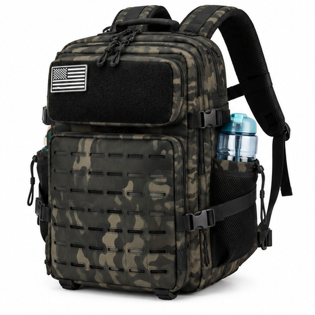 45L Tactical Camouflage Military Travel Backpack-3