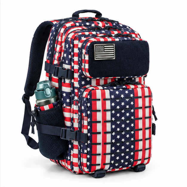 45L American Flag Tactical Travel Backpack-1