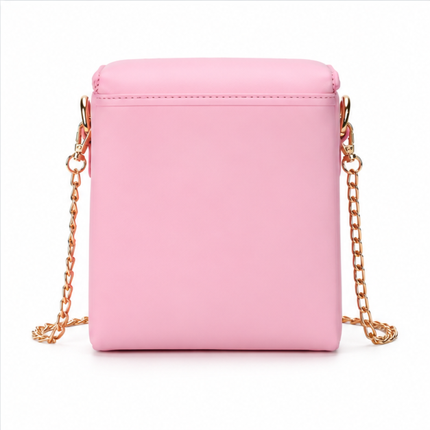 Pink Pagoda Print Mini Crossbody Bag-3